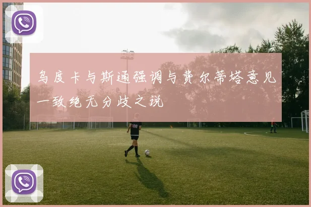 乌度卡与斯通强调与费尔蒂塔意见一致绝无分歧之说